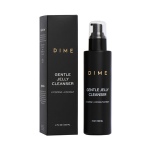 DIME Beauty Gentle Jelly Cleanser, Hydrating Facial Cleanser and Makeup Remover with Vitamin E, Face Wash for Sensitive Skin, 3 oz (90 ml)