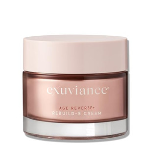EXUVIANCE AGE REVERSE + Rebuild-5 Antiaging Moisturizer Cream with Shea Butter, Glycerin, Vitamin E, Peony Botanical, PHA, Aminofil, and MicroDiPepti
