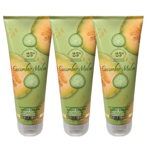 Bath & Body Works Cucumber Melon Body Cream 3-pack - NEW