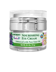 Montana Emu Ranch - Nourishing Eye Cream 0.5 Ounce - Enhanced with Pure Emu Oil