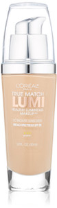 L'Oreal Paris True Match Lumi Healthy Luminous Makeup, W3 Nude Beige, 1 fl; oz.