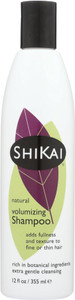 Shikai Natural Volumizing Shampoo to Add Fullness & Texture - 12 Ounces (Pack of 2)