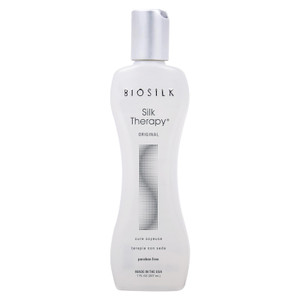 BioSilk Silk Therapy Original, Reconstructing Treatment For Adding Shine & Helping Prevent Split Ends, Sulfate, Paraben, & Cruelty-Free, 7 Oz
