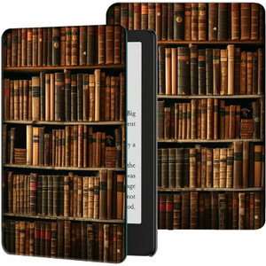 Case for All-New 6.8" Kindle Paperwhite 11th Generation 2021 and Kindle Paperwhite Signature Edition Slim Lightweight PU Leather Adjustable Stand Sma