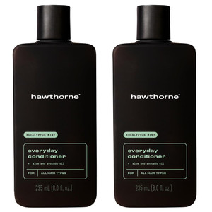 Hawthorne Everyday Conditioner For Men. Mens Conditioner For Stronger, Smoother, Healthier Hair with Plant-Derived Glycerin. Mint and Eucalyptus Scen