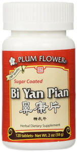 Plum Flower - Bi Yan Pian - Sugar Coated - 120 Tablets