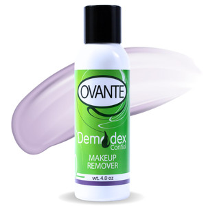 Ovante Demodex Mite Eliminating Face Wash & Make Up Remover With Tea Tree Oil For Human With Demodex Mite, Rosacea, Blepharitis, Itchy Eyelids & Lash
