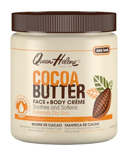 Queen Helene Cocoa Butter Creme  Deep Hydrating Cocoa Butter Formula for Smooth Radiant Skin | 15 oz Jar | 2 Pack