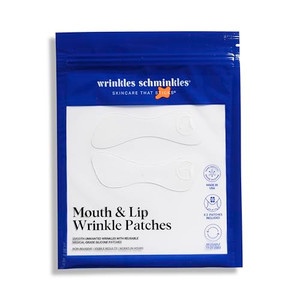 Wrinkles Schminkles Mouth & Lip Wrinkle Patch - Reusable Silicone Smoothing Pads for Noticeable Wrinkle Reduction - Lip Wrinkle Prevention for Youthf