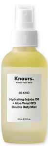 Knours Korean Hydrating Jojoba Oil + Aloe Vera H2O | Knours Be Kind Face Mist Spray | Vegan Squalane | Dry, Sensitive Skin | for Redness |110ml/3.72f