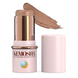 KEMOSHA Kemostick Perk  Creamy and Luxurious Liquid Contour Stick  Vegan Cream Contour Balm for All Skin Types  Lightweight Formula with Quick App