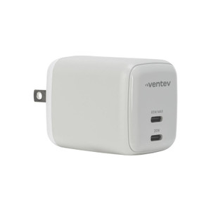Ventev 65W ULTRAFAST USB C Universal Dual GaN Mini Wall Charger