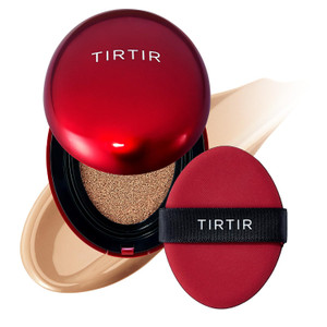 TIRTIR Mask Fit Red Cushion Foundation | Full coverage, Weightless, Skin fit, Satin Glow Finish, Korean Makeup BB Foundation, beauty, Tattoo cover up
