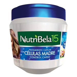 Celulas Madre Control Caida Nutribela15 Reconocidos Ingredientes | Stem Cells Hair Loss Prevention 15 Ingredients Quala (Loyal Size 17oz-500ml)