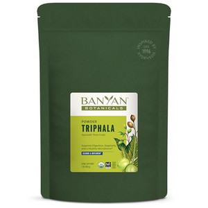 Banyan Botanicals Triphala Powder - Organic Digestion Supplement with Amla, Haritaki & Bibhitaki  Digestion, Colon Support & Healthy Gut Microbiome*