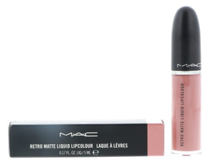 MAC RETRO MATTE LIQUID LIP COLOUR # BURNT SPICE - Creamy dirty rose