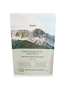 Form Performance Protein - Vegan Protein Powder - 30g of Plant Based Protein per Serving, with BCAAs and Digestive Enzymes. Perfect Post Workout. Tas