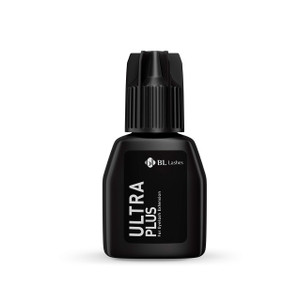 BL Lashes (Blink) Ultra Plus Extra Strong Eyelash Extension Glue | 2-3 Sec Drying | 7 Weeks Great Retention | Black Adhesive | Long Lasting | Profess