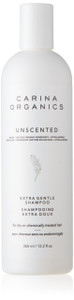 Carina Organics Unscented Extra Gentle Shampoo, 360 Milliliters