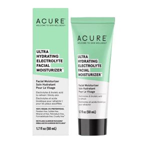 Acure Ultra Hydrating Plant Ceramide Facial Lotion - Morning Face Moisturizer for Deep Hydration, Skin Tone Balance - Made & Extract from Plant Ceram