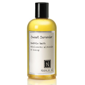 Sweet Surrender Bubble Bath with Almond & Honey Scent by Nabila K - Essential Oils with Natural Ingredients for Sensitive Skin, Tear-Free, Gentle, Mo