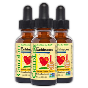 CHILDLIFE ESSENTIALS Echinacea for Kids - Kids Echinacea Drops, Liquid Tincture, Alcohol Free Supplement for Babies, Toddlers, Children - Natural Ora