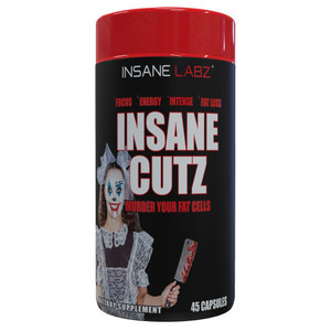 Insane Labz Insane Cutz Intense Fat Burner for Men and Women, Thermogenic Weight Loss Supplement with Dandelion Root Extract Fueled by AMPiberry, App