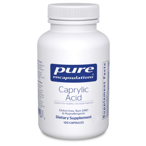Pure Encapsulations Caprylic Acid | Supplement for Gut and Digestive Health, GI Balance, Gastrointestinal Support, and Intestinal Health* | 120 Capsu