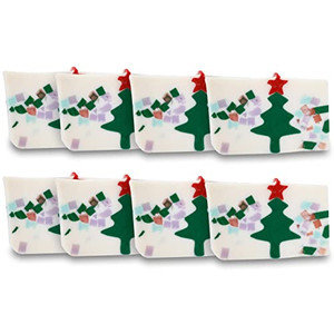 Primal Elements Soap Bar Bundle, Holiday, Multicolor, Orange Peel, Dried Fruit & Spicy Nutmeg, Clove, Cinnamon, 100 g, 8 Count