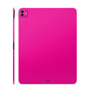 Skin Compatible with Apple iPad Pro 13 (M4) 2024 - Solid Hot Pink - Premium 3M Vinyl Protective Wrap Decal Cover - Easy to Apply | Crafted in The USA