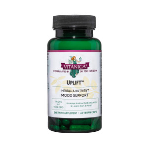 Vitanica Uplift, Mood and Emotional Support, Vegan, 60 Capsules