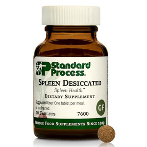 Standard Process Spleen Desiccated - Whole Food-Based Supplement to Support Spleen Health - Aid Healthy Immune System - Supplement with Proprietary B