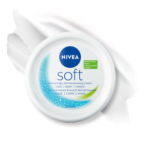 NIVEA Soft Moisturizing Creme 6.8 Ounce (Pack of 4)