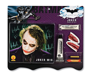 Rubies DC Batman The Dark Knight: The Joker Wig and Makeup Set for Adults, Men's No Size