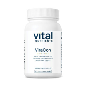 Vital Nutrients ViraCon - Vegan Immune Support Supplement* - Zinc, Elderberry, Licorice Root Extract, & Other Herbs for Comprehensive Immune Support