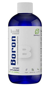 Liquid Boron | 3 Month Supply | Support Graceful Aging | Support Calcium and Magnesium Absorption