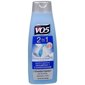 Alberto VO5 2-in-1 Moisturizing Shampoo and Conditioner Pack of 4