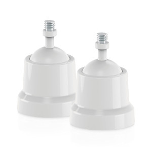 Arlo Outdoor Mount - Arlo Certified Accessory - Pack of 2, Swivel Base, Works with Arlo Essential, Pro 4, Pro 3, Pro 2, Pro, Ultra 2, Ultra Cameras,