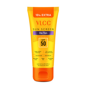 VLCC De Tan SPF 50 PA+++ Sun Screen Gel Creme(100gm)