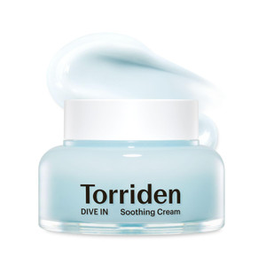 Torriden DIVE IN Hyaluronic Acid Soothing Cream 100ml (3.38 fl. oz) | Revitalizing Facial Moisturizer for Sensitive and Dry Skin | Hyaluronic Acid, P