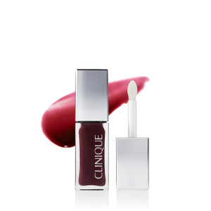 Clinique Pop Lip + Cheek Tinted Oil in Black Honey | Conditions Lips + Gives Cheeks a Natural, Dewy Flush