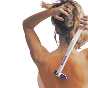 SP Ableware Roll Easy Lotion Applicator with Pivoting Handle and 2 Interchangeable Massage Rollers (741330050)