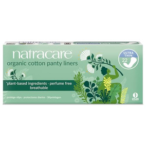 Panty Liners, Cotton, 22 ct, 5 Boxes (110 Liners Total)