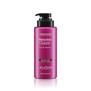 Jenoris Glaze Hair Sculpting for Curly Hair  Professional Curl Defining Gel, Styling & Volumizing, Lightweight Hold, Frizz Control, Infused with Pis