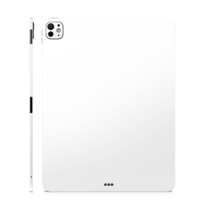 Skin Compatible with Apple iPad Pro 13 (M4) 2024 - Solid White - Premium 3M Vinyl Protective Wrap Decal Cover - Easy to Apply | Crafted in The USA by