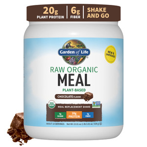 Garden of Life Meal Replacement Shakes, Raw Organic, Chocolate Protein Powder with Plant Based Pea Protein, Sprouts, Greens, Probiotics, Dairy Free 1