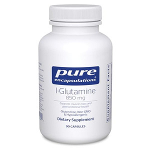 Pure Encapsulations L-Glutamine 850 mg | Supplement for Immune and Digestive Support, Gut Health and Lining Repair, Metabolism Boost, and Muscle Supp