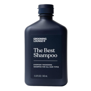 Grooming Lounge The Best Shampoo - Scalp Clarifying, Frizz Control Hair Wash for Men - Promotes Hair Length and Strength - Clean, Stimulating Pepperm