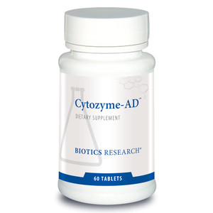 BIOTICS RESEARCH Cytozyme AD Supports Healthy Energy Levels, Promotes Calm 60 Tablets