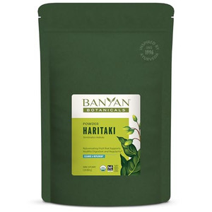 Banyan Botanicals Organic Haritaki Powder  1lb Bulk  Natural Colon Cleanse & Digestive Support  Gentle Regularity & Internal Detox Supplement  Te